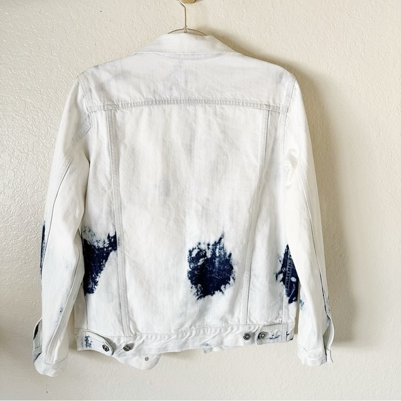 Authentic CHRISTIAN DIOR 2020 Printed Denim Jacket size 4 - Picture 13 of 13